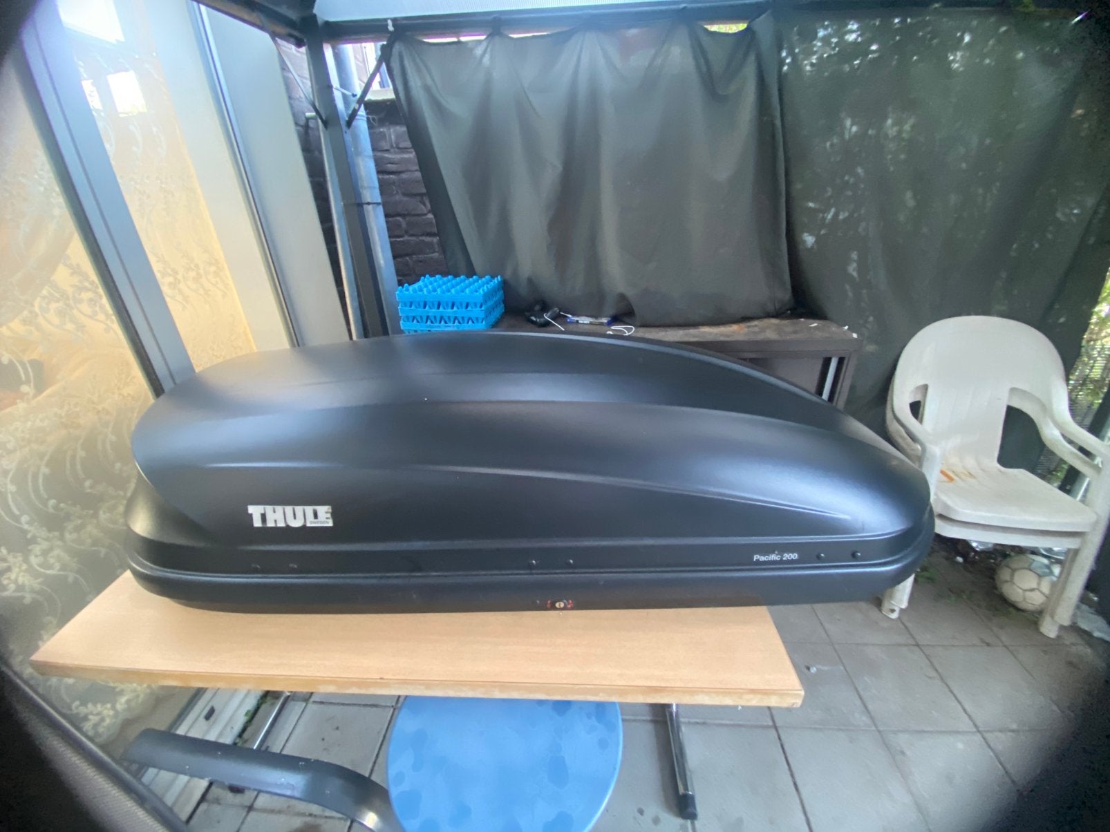 Thule Pacific 200 Dakkoffer– Zeer Goede Staat, Autos : Divers, Coffres de toit, Enlèvement, Comme neuf