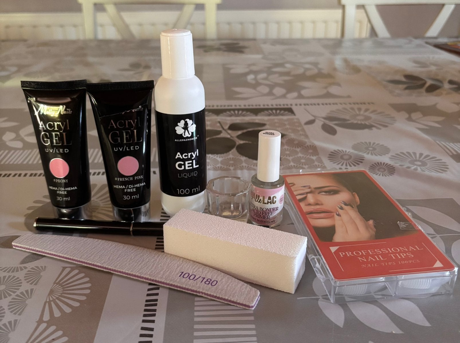 Set à ongles en polygel utilisé une seule fois !, Enlèvement ou Envoi, Utilisé, Autres types