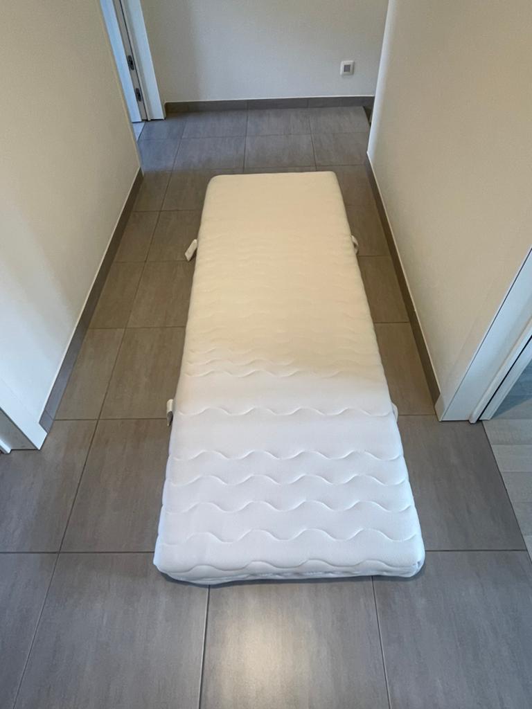 2 x 1-persoonsmatras JYSK te koop – goede staat, Ophalen, Eenpersoons, Zo goed als nieuw, 80 cm