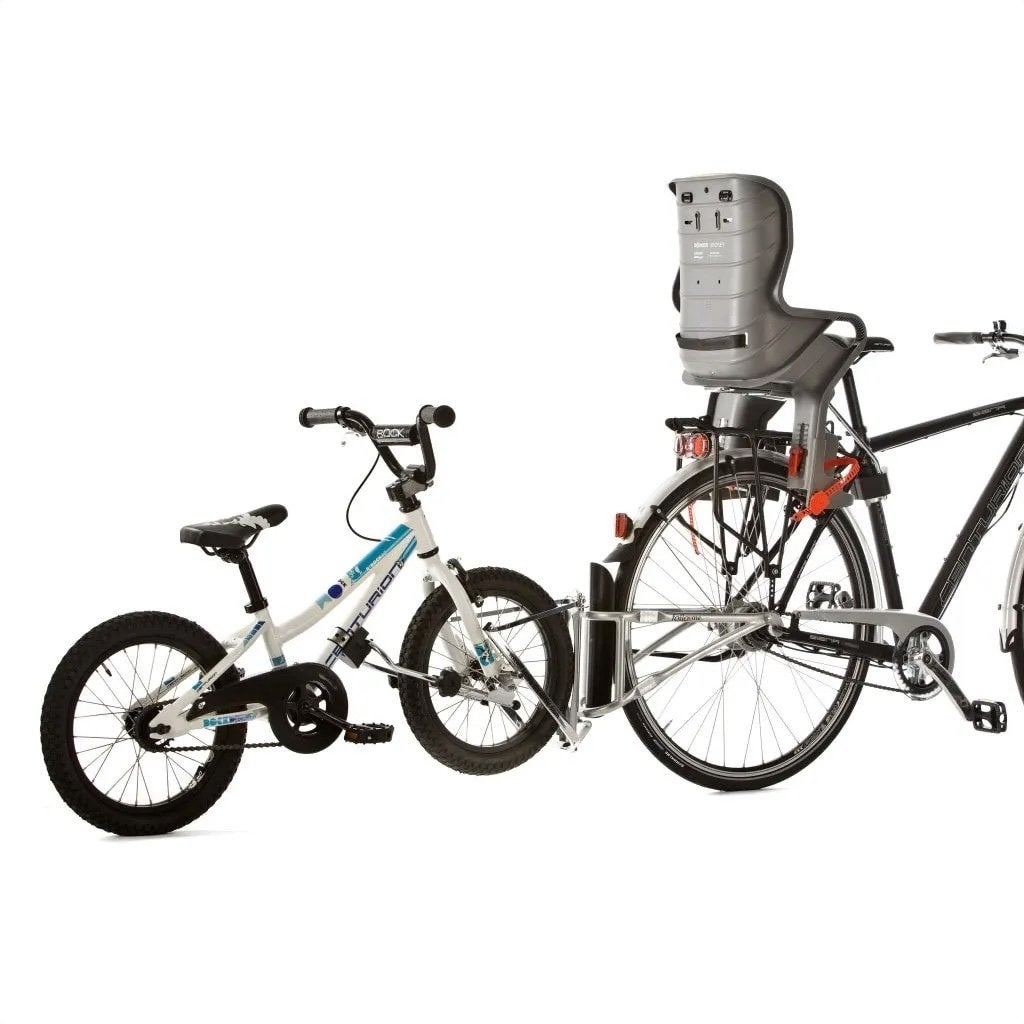 FollowMe tandem koppeling, Fietsen en Brommers, Fietsaccessoires | Aanhangwagens en Karren, Ophalen, Gebruikt, Aanhangfiets, FollowMe