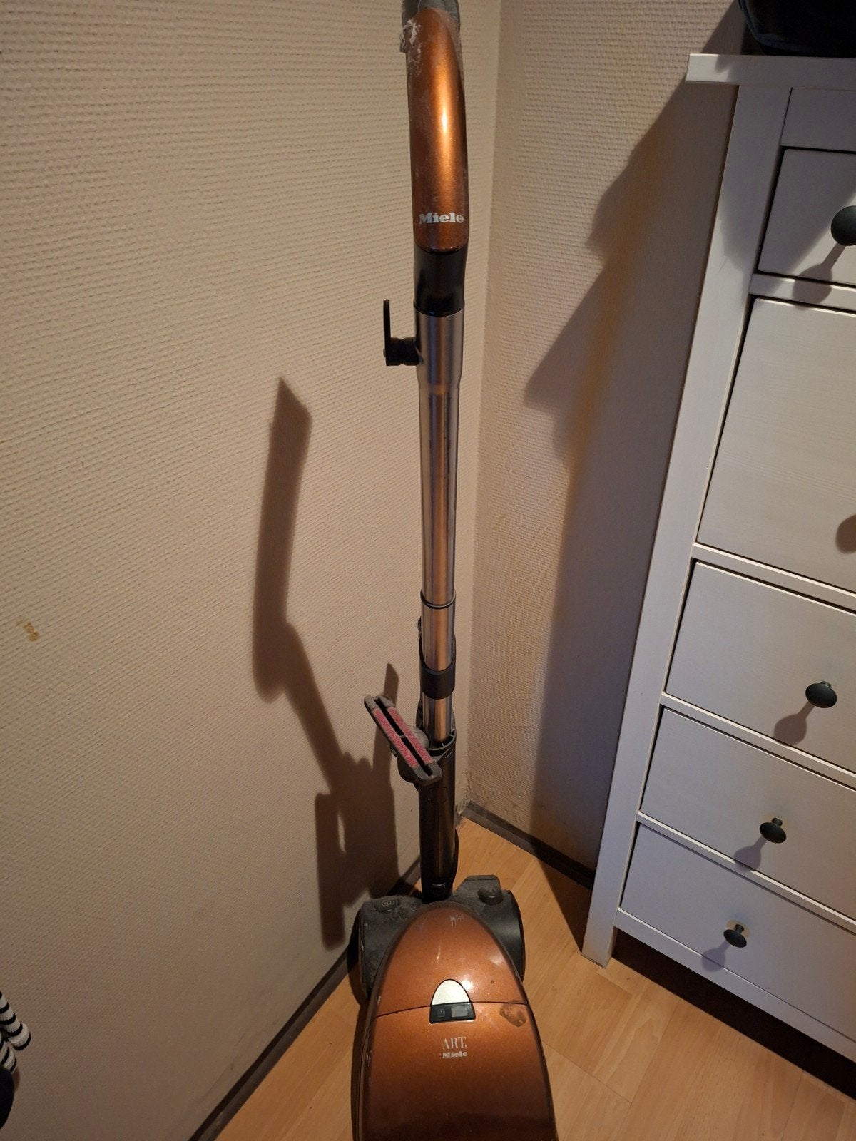 Retro Miele stofzuiger, Elektronische apparatuur, Ophalen, Gebruikt, Miele, Reservoir