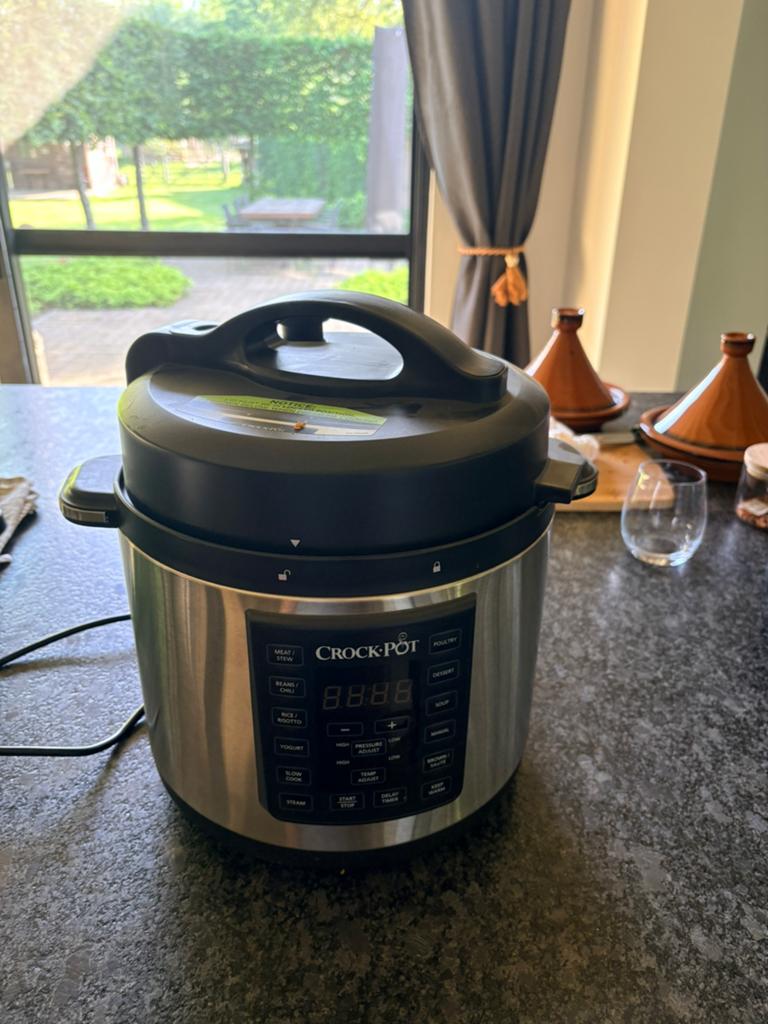 CrockPot Express Pot Pressure, Slow & Multi Cooker 5,6L, Elektronische apparatuur, Slowcookers, Ophalen, Timer, Zo goed als nieuw
