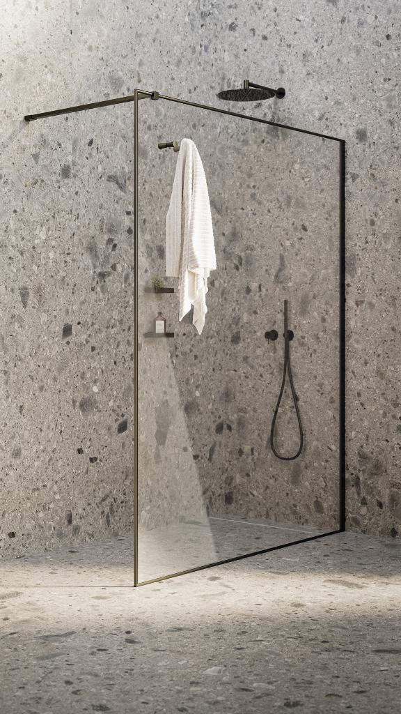Paroi de douche WALK-IN INDA neuve (120x200 cm), Doe-het-zelf en Bouw, Sanitair, Ophalen, Nieuw, Glas, Douche