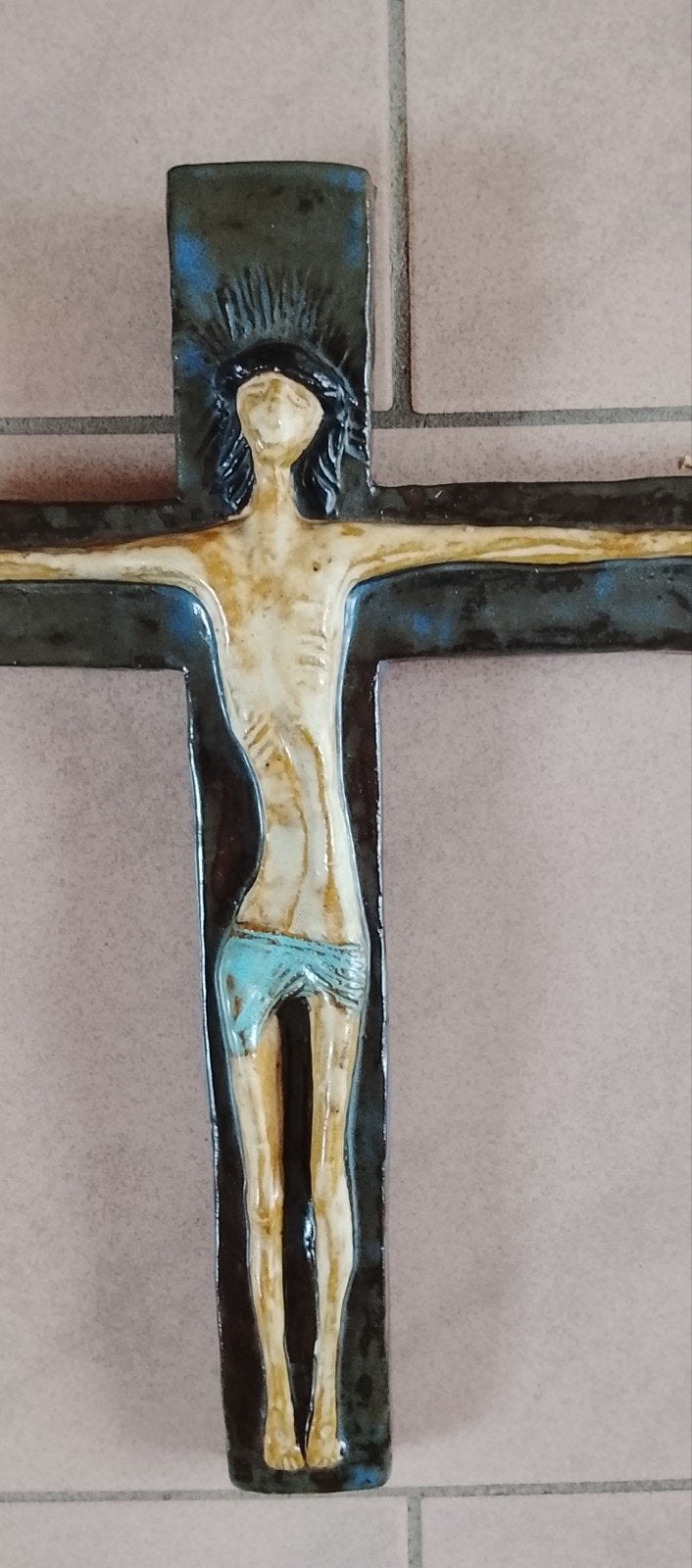 Crucifix en céramique Rogier Vandeweghe, Verzenden