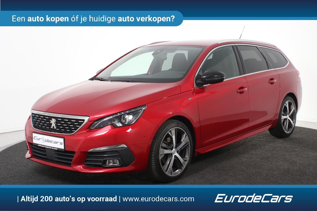Peugeot 308 SW GT-Line *1ste Eigenaar*Leer*Navigatie*, Auto's, Peugeot, Bedrijf, Te koop, ABS, Achteruitrijcamera, Airbags, Airconditioning