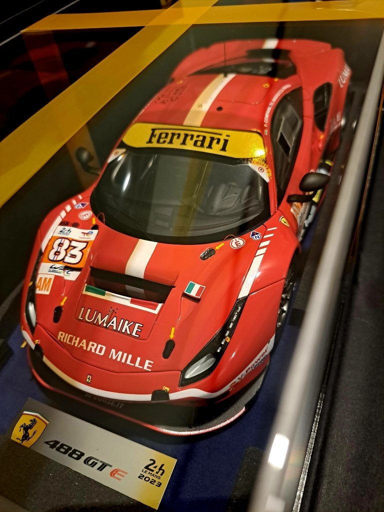 1:18 Looksmart Ferrari 488 GTE AF Corse 24H du Mans 2023, Enlèvement ou Envoi, Neuf