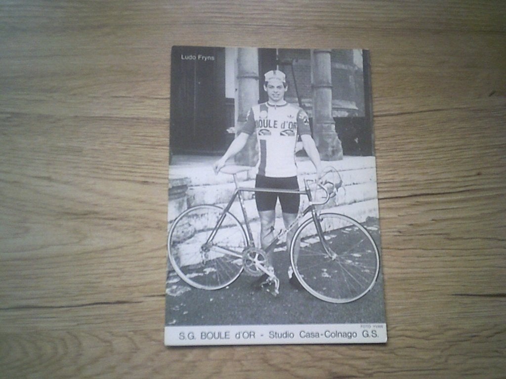 TONGEREN: Wielrenner - Ludo Fryns - S.G. Boule d'Or - 1980, Enlèvement ou Envoi, 1980 à nos jours, Non affranchie, Sports et Jeux