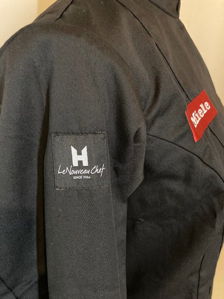 Koksjas zwart voor dames maat M - Le Nouveau Chef, Kleding | Dames, Overige Dameskleding, Ophalen, Zo goed als nieuw