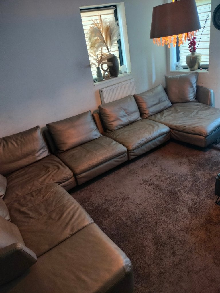 Natuzzi zitcomfort, Huis en Inrichting, Ophalen, Gebruikt, Hoekbank, 300 cm of meer