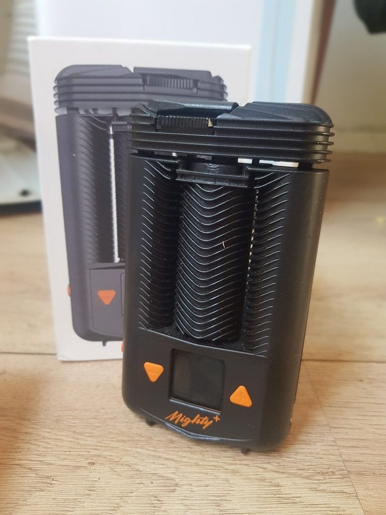 LET OP IN Amsterdam! Storz & Bickel - Mighty + - Vaporizer, Ophalen of Verzenden, Zo goed als nieuw