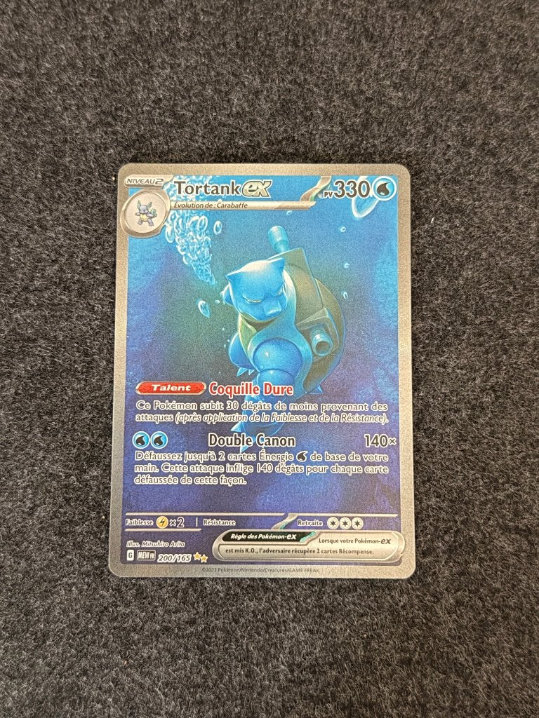 Carte Pokémon Tortank, Enlèvement ou Envoi, Comme neuf, Cartes en vrac