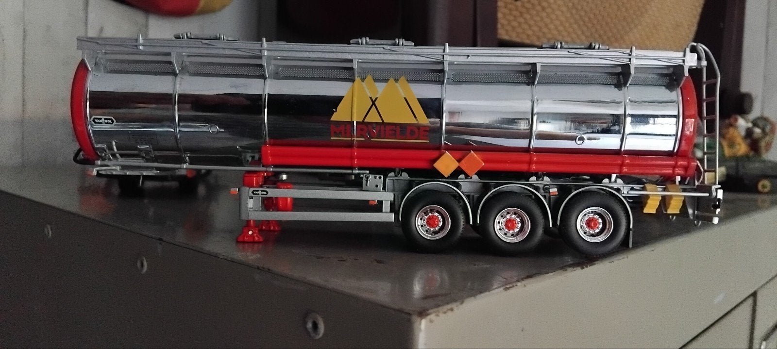 tekno tankopligger Mervielde, Hobby en Vrije tijd, Modelauto's | 1:50, Ophalen of Verzenden, Tekno