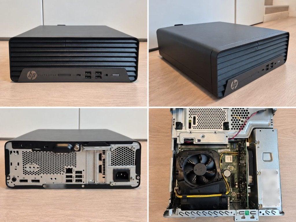 HP EliteDesk 805 G6 SFF, 16GB, 512GB, Ryzen 5 pro, RX550X, Zo goed als nieuw, HP, SSD, Met videokaart
