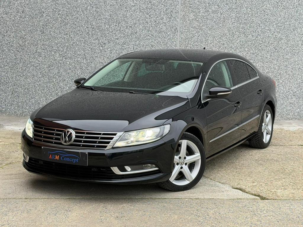 Volkwagen Passat CC 1.4 TSI essence 2013 Xenon/Led/GARANTIE, Euro 5, Zwart, Bedrijf, Berline