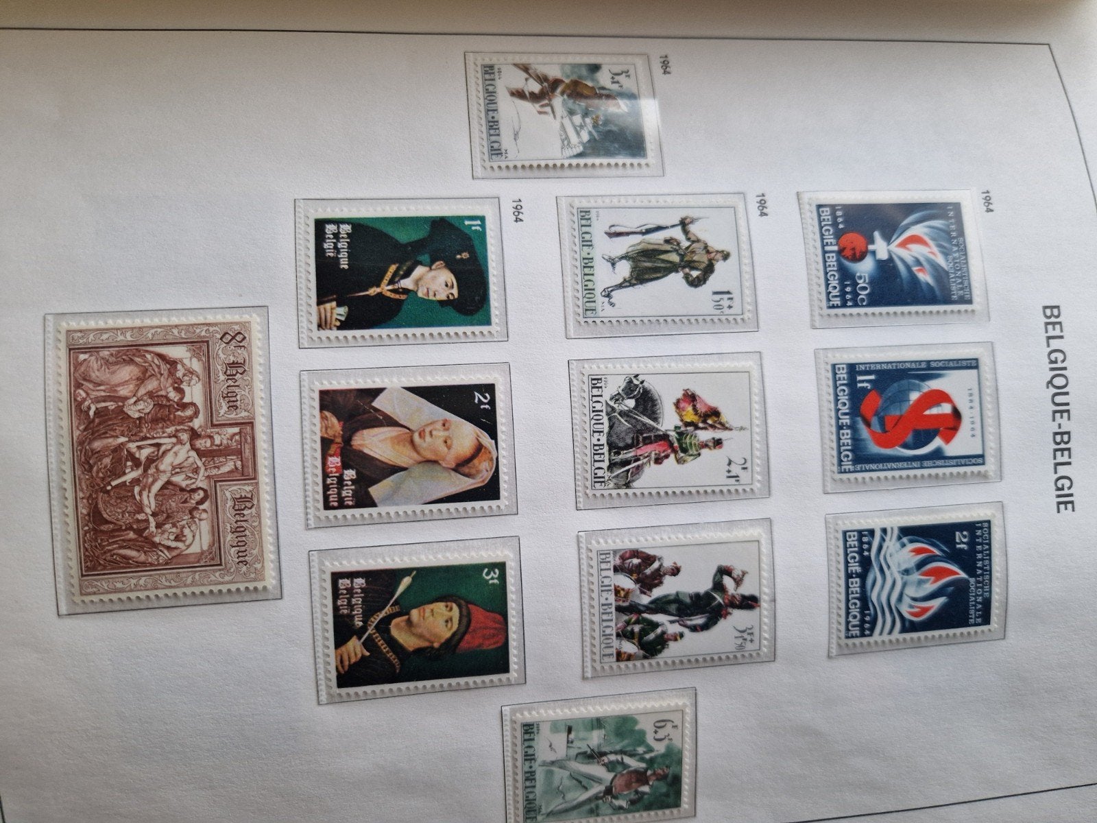 davo belgie 1964 tot 1979, Postzegels en Munten, Postzegels | Volle albums en Verzamelingen, Ophalen of Verzenden