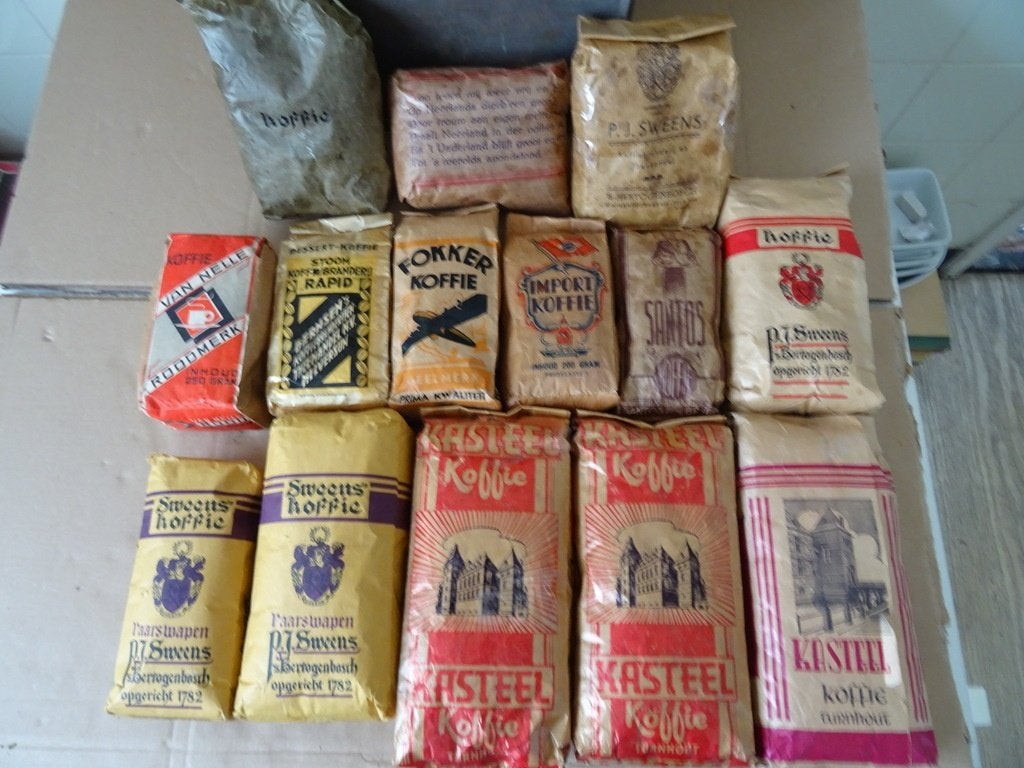 Curiosités collection grains de café anciens et / ou vintage, Enlèvement ou Envoi