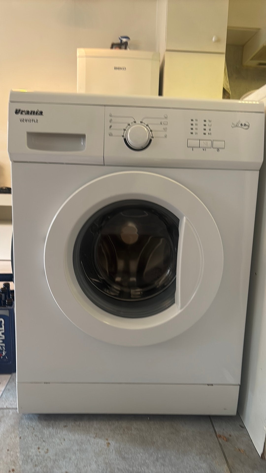 Wasmachine Urania UZ612FL2, Ophalen, Zo goed als nieuw