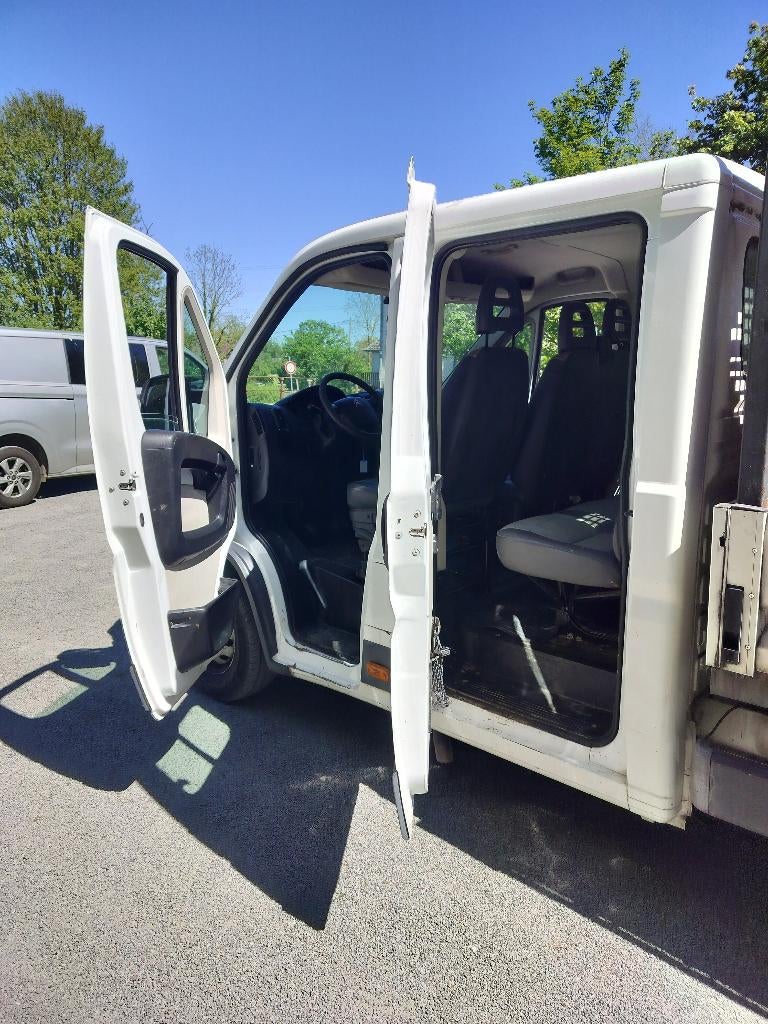 Citroën Jumper Double Cabine !!! Moteur 43.000 km !!!, Autos, 2198 cm³, Euro 5, Achat, Entreprise