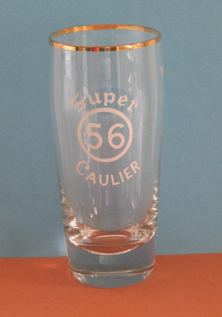 VERRE À BIÈRE CAULIER 745, Collections, Marques de bière, Enlèvement, Utilisé, Verre ou Verres, Autres marques