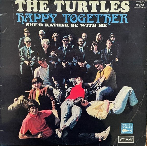 TURTLES  HAPPY TOGETHER, Ophalen, LP, Fotohoes, Zo goed als nieuw