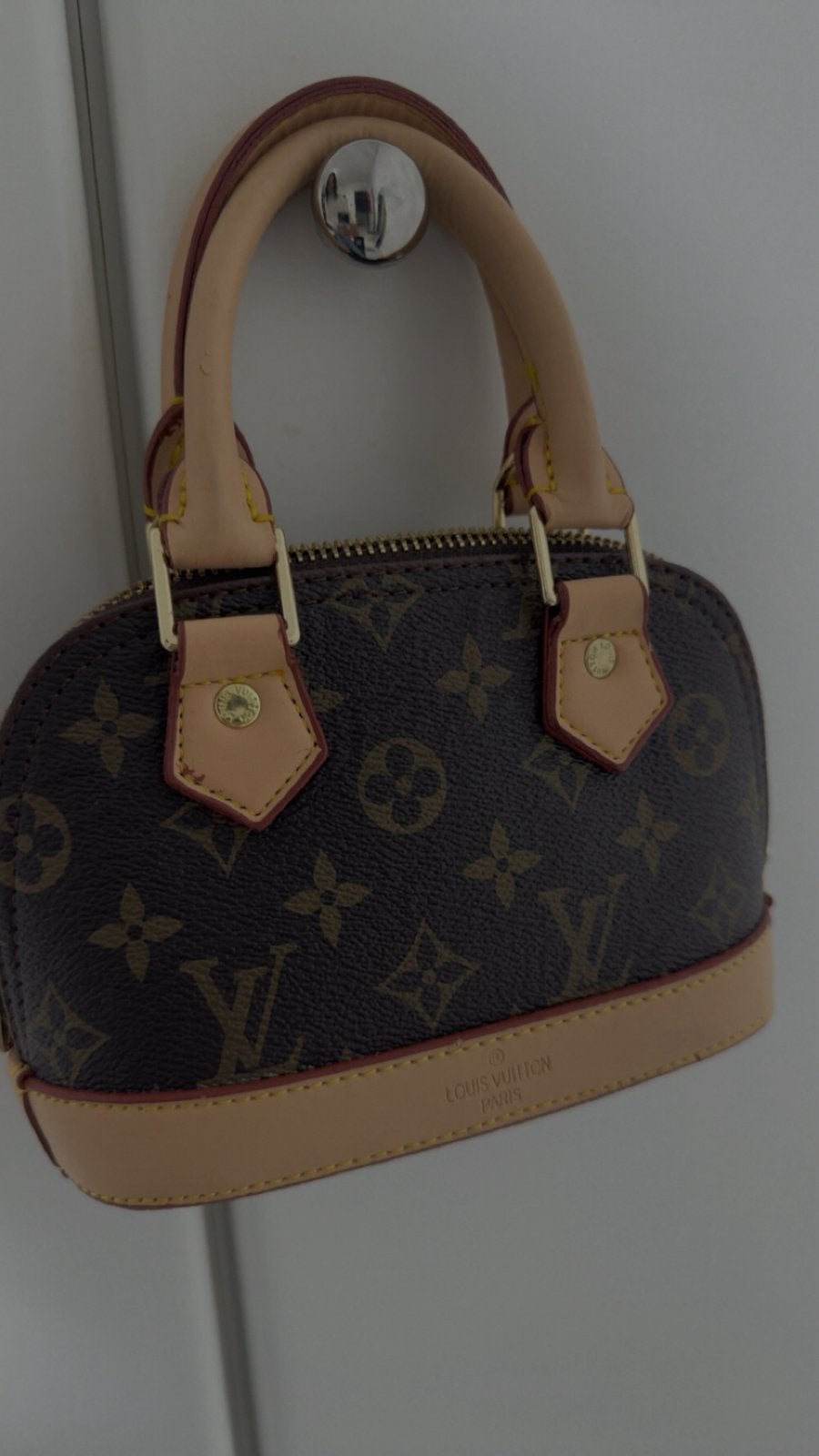 Louis Vuitton tasje, Ophalen of Verzenden, Zo goed als nieuw, Bruin, Handtas