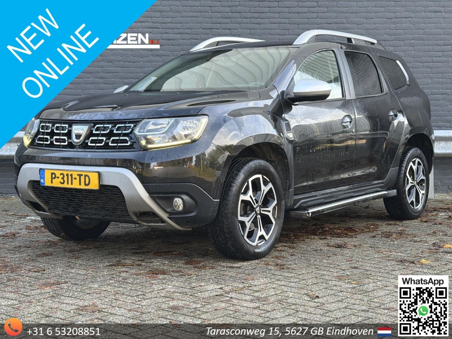 Dacia Duster 1.3 TCe Tech Road | € 6.450,- | Climate | Cruis, Auto's, 139 g/km, Zwart, Duster, Verwarmde buitenspiegels