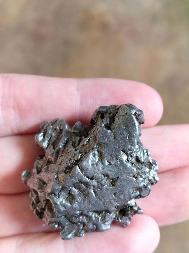 Grote Campo del cielo meteoriet, Verzamelen, Mineralen en Fossielen, Ophalen of Verzenden, Mineraal