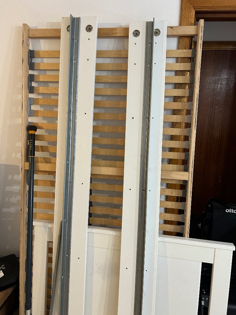 Eenpersoonsbed, Huis en Inrichting, Ophalen, Gebruikt, 90 cm, Eenpersoons