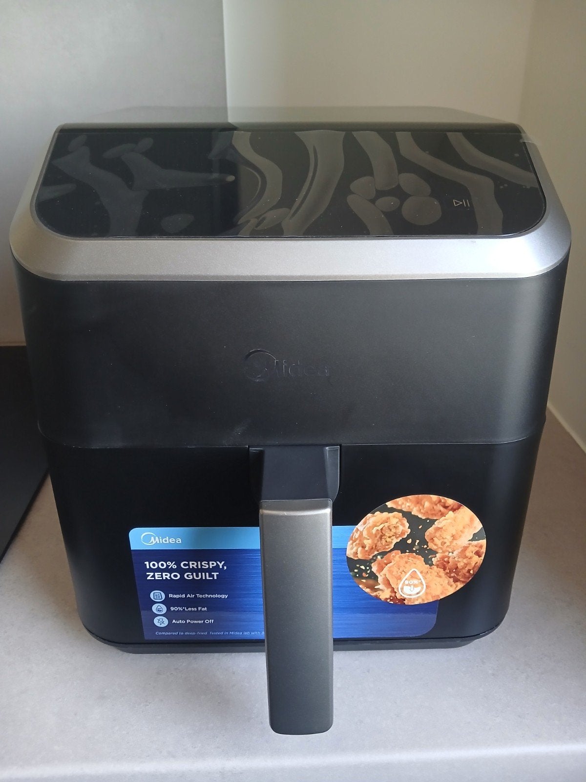 Friteuse à air chaud MIDEA MAD55000ADK, XL 5L, Electroménager, Friteuse à air