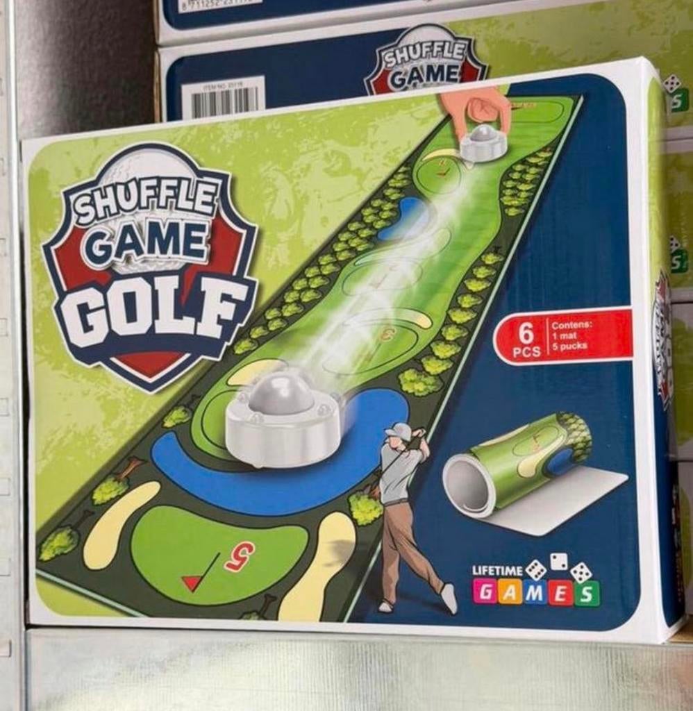 Games Shuffle Golf bordspel tafelspel spelletje Golfen NIEUW, Vijf spelers of meer, Ophalen of Verzenden, Nieuw