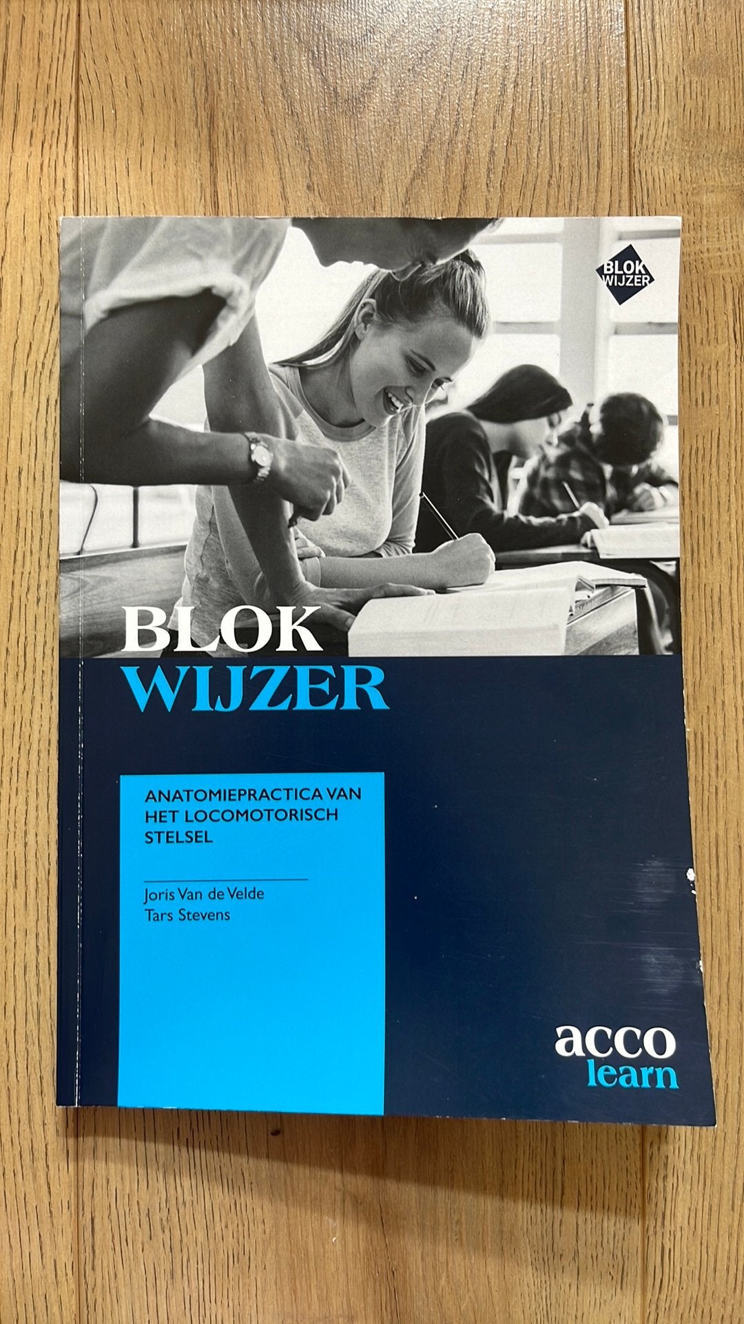Blokwijzer : Pratiques d'anatomie de l'appareil locomoteur, Joris Van de Velde, Enlèvement ou Envoi, Utilisé, Sciences naturelles