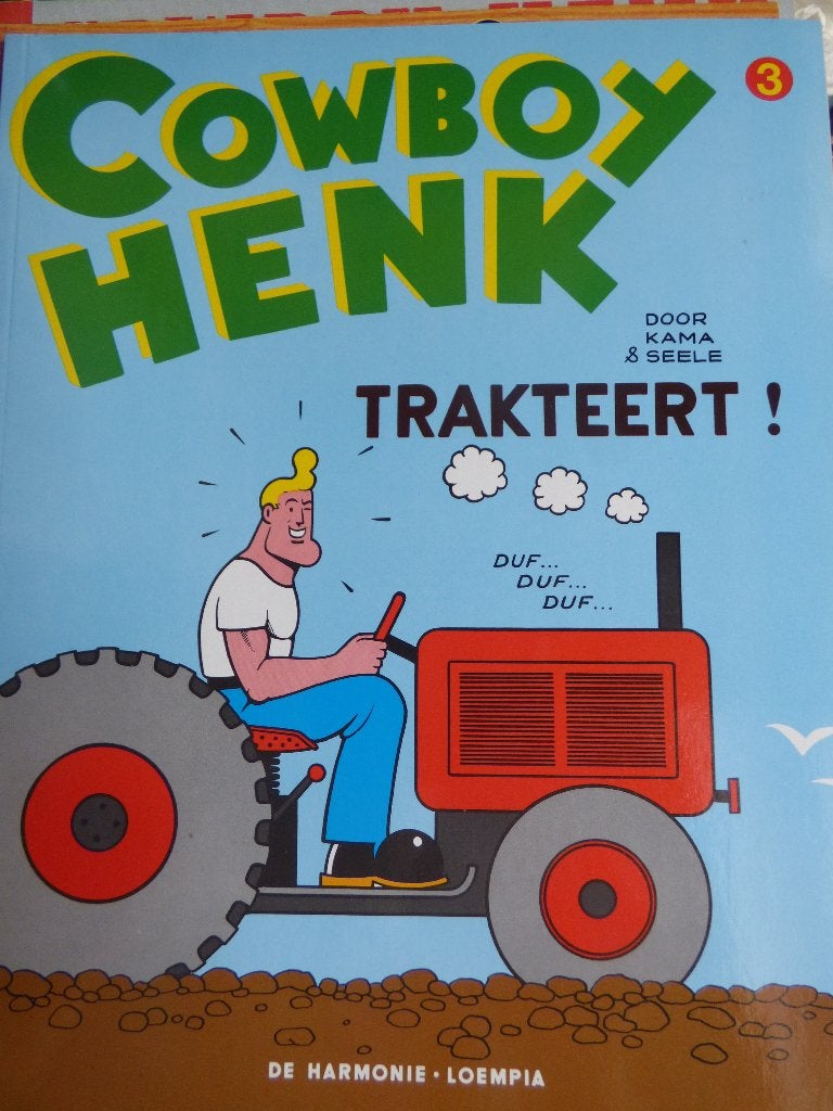 cowboy henk  nr 3  trakteert     softcover, Enlèvement ou Envoi