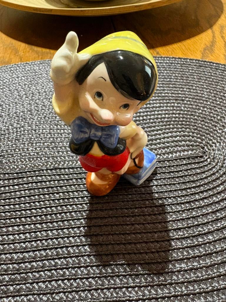 keramisch Pinocchio-beeldje, Ophalen, Zo goed als nieuw