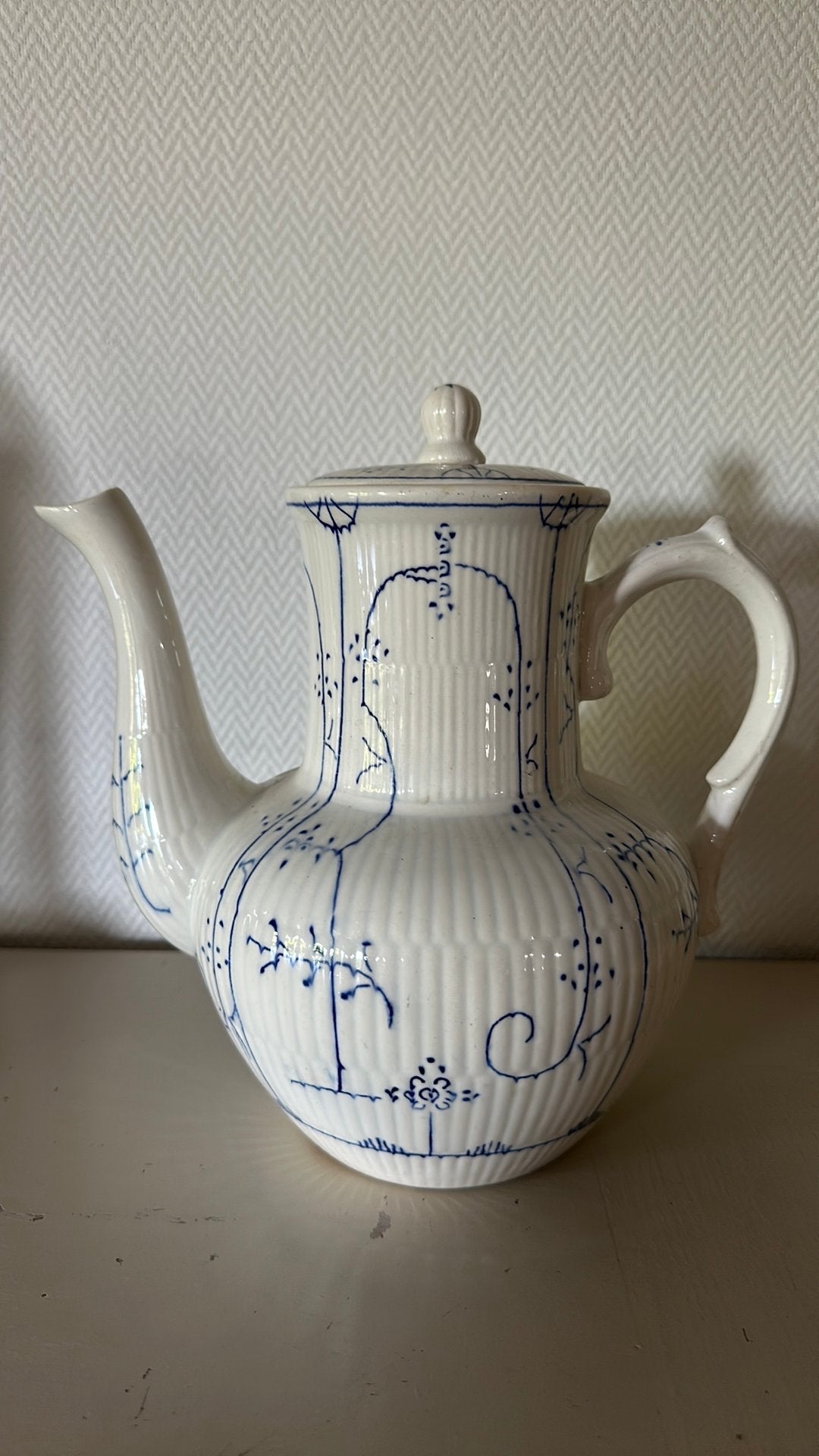 Antieke koffiekan Boch Fréres, Antiek en Kunst, Ophalen