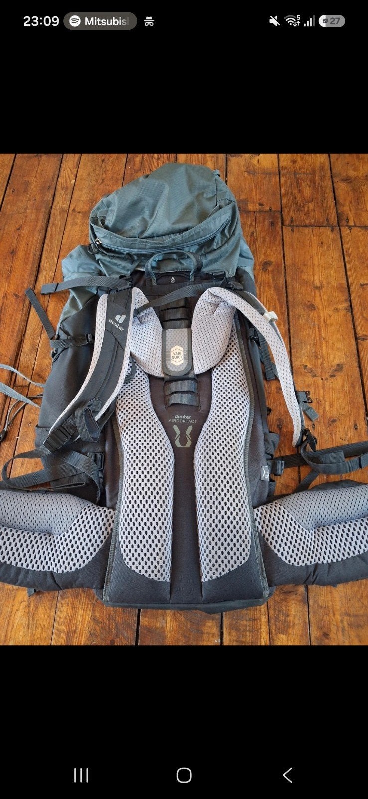 deuter aircontact lite35l + 10l, Enlèvement, Comme neuf, Sac à dos