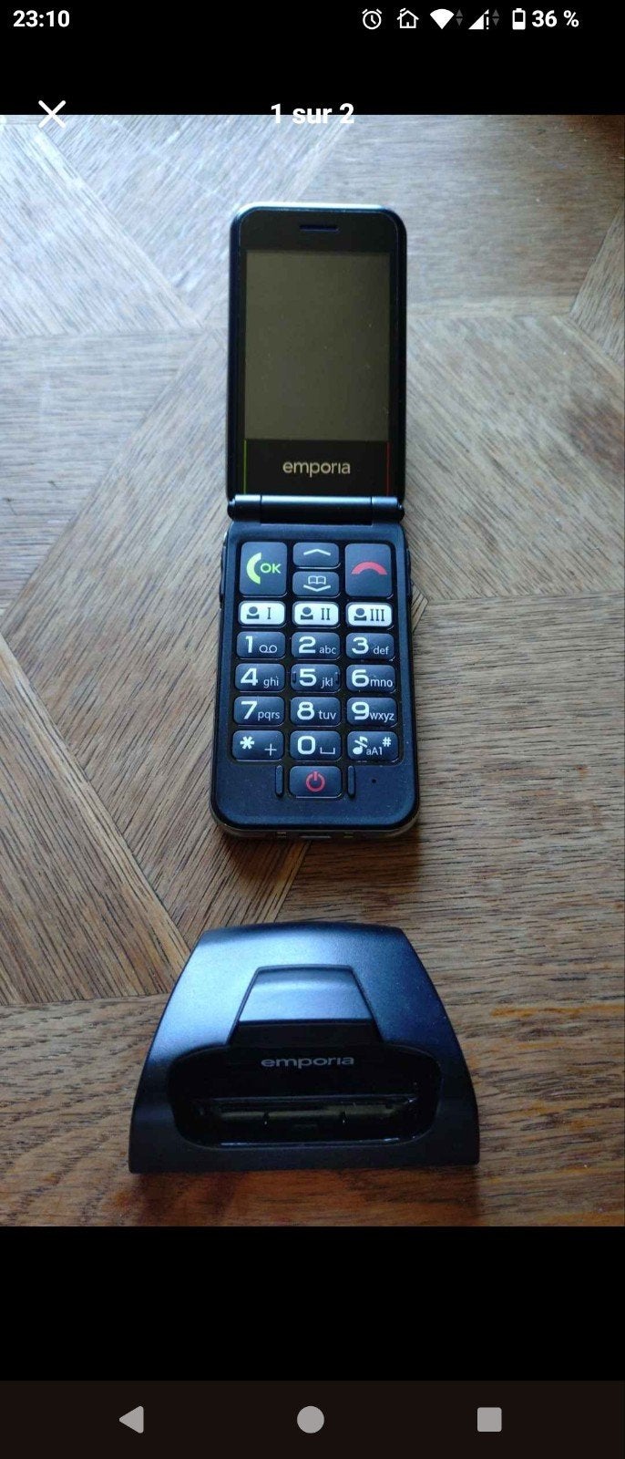 GSM sénior Emporia, Télécoms, Enlèvement