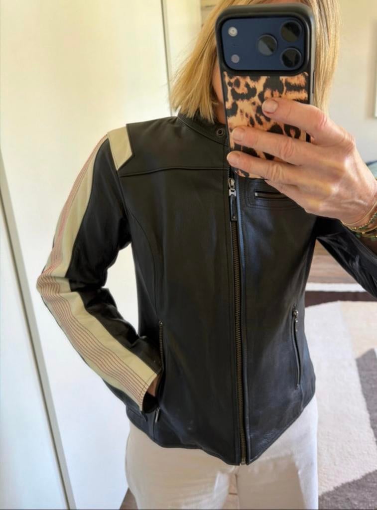 BMW motorvest leder dames, perfecte staat, Verzenden, Dames