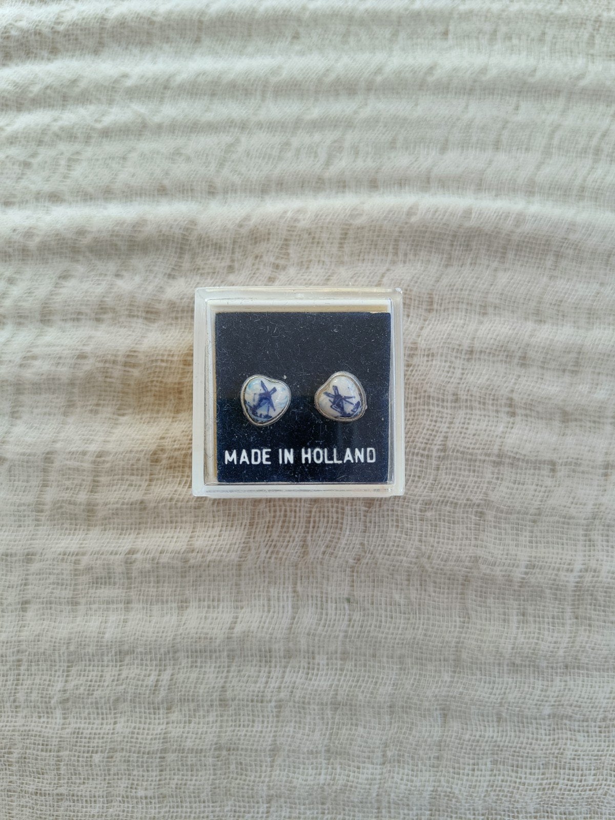 oorbellen Delfts blauw, Ophalen, Blauw