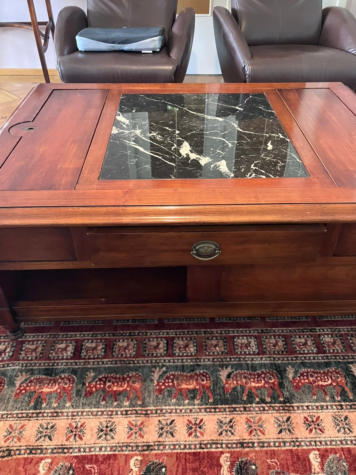Salontafel met bar, Ophalen, Gebruikt