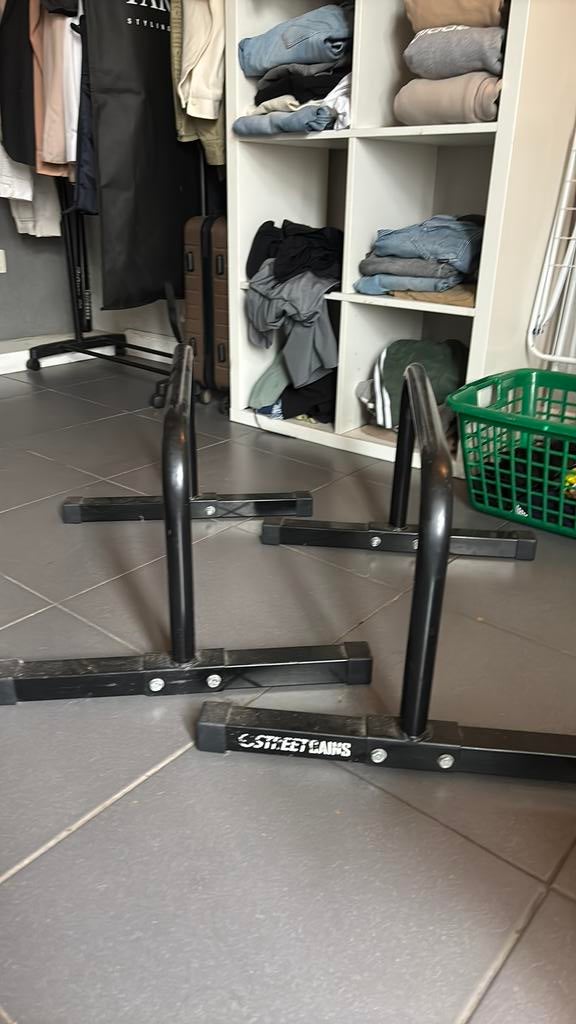 Fitness calisthenics bars, Ophalen, Zo goed als nieuw
