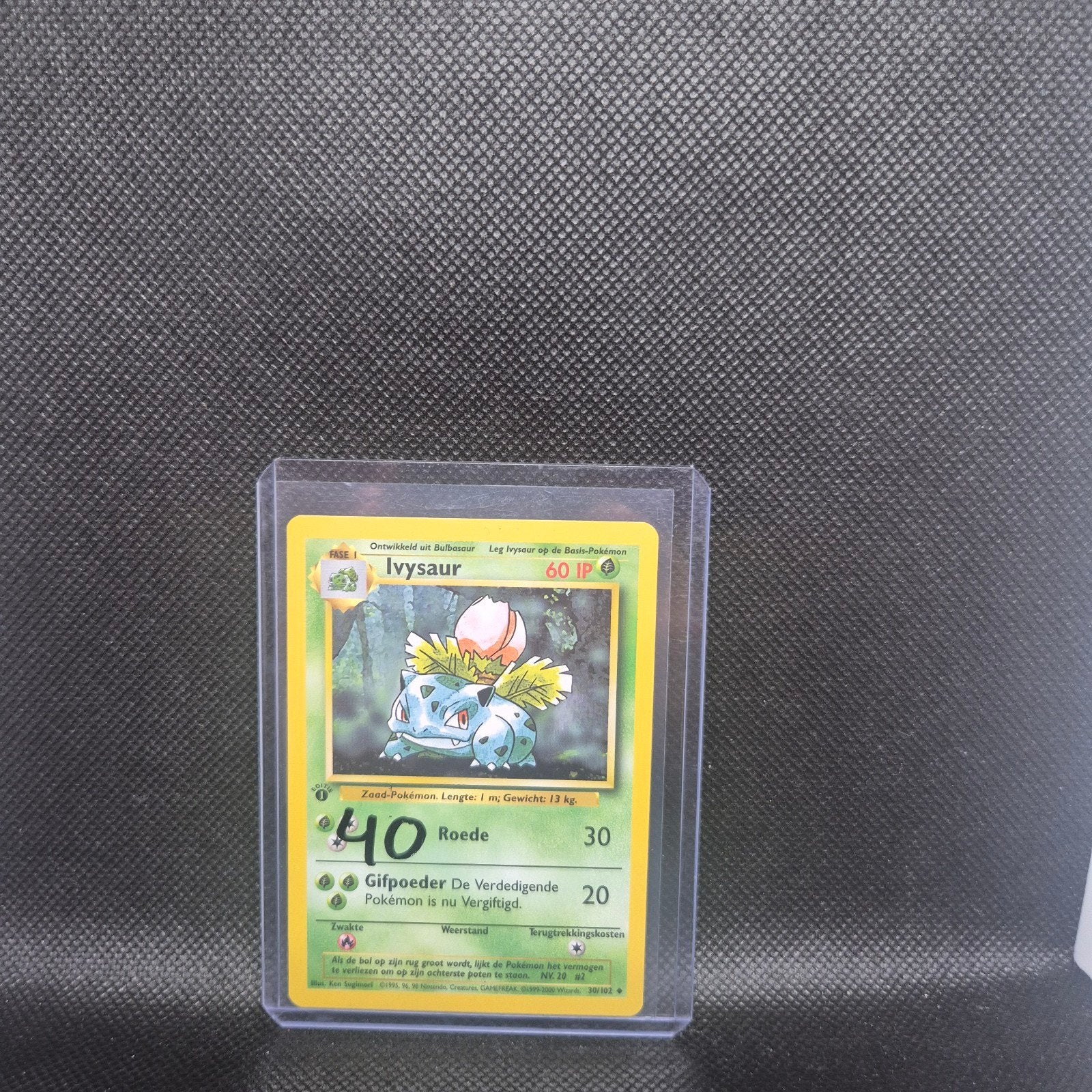 Ivysaur 1st Edition Base Set, Enlèvement ou Envoi