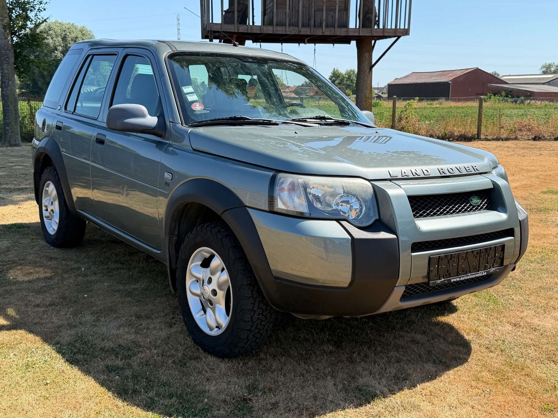 Land Rover Freelander 2.0 Turbo Automaat 4x4 / LICHTE VRACHT, Auto's, Automaat, Elektrische ramen, Zwart, 4 cilinders