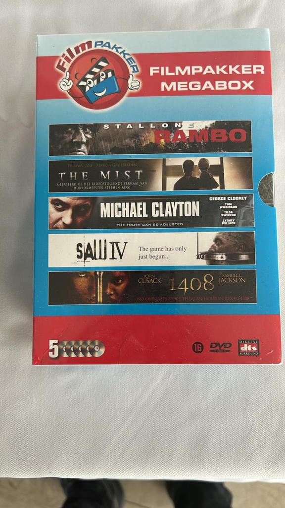 Filmpakker megabox - set van 5 DVD’s geseald, Cd's en Dvd's, Ophalen, Nieuw in verpakking