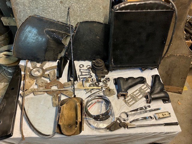Jaguar XK140,150 leftovers, Auto-onderdelen, Ophalen of Verzenden, Gebruikt, Jaguar