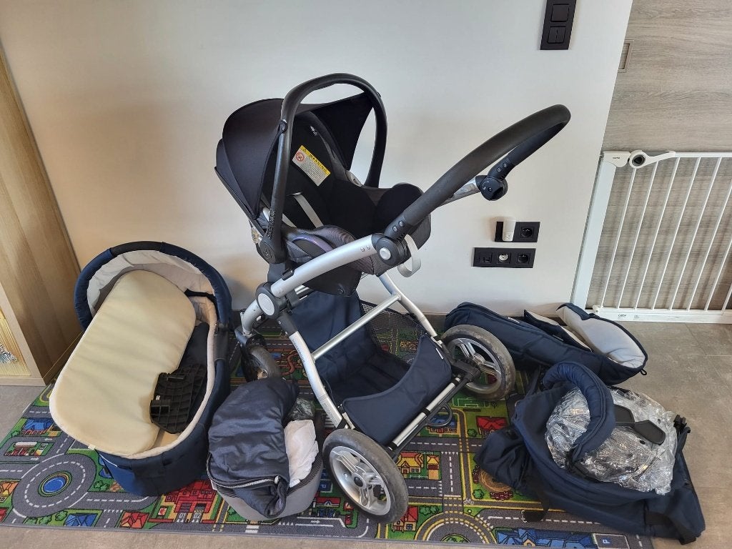 Kinderwagen Mutsy met draagmand, buggy en maxi Cosi, Kinderen en Baby's, Kinderwagens en Combinaties, Gebruikt, Kinderwagen, Mutsy