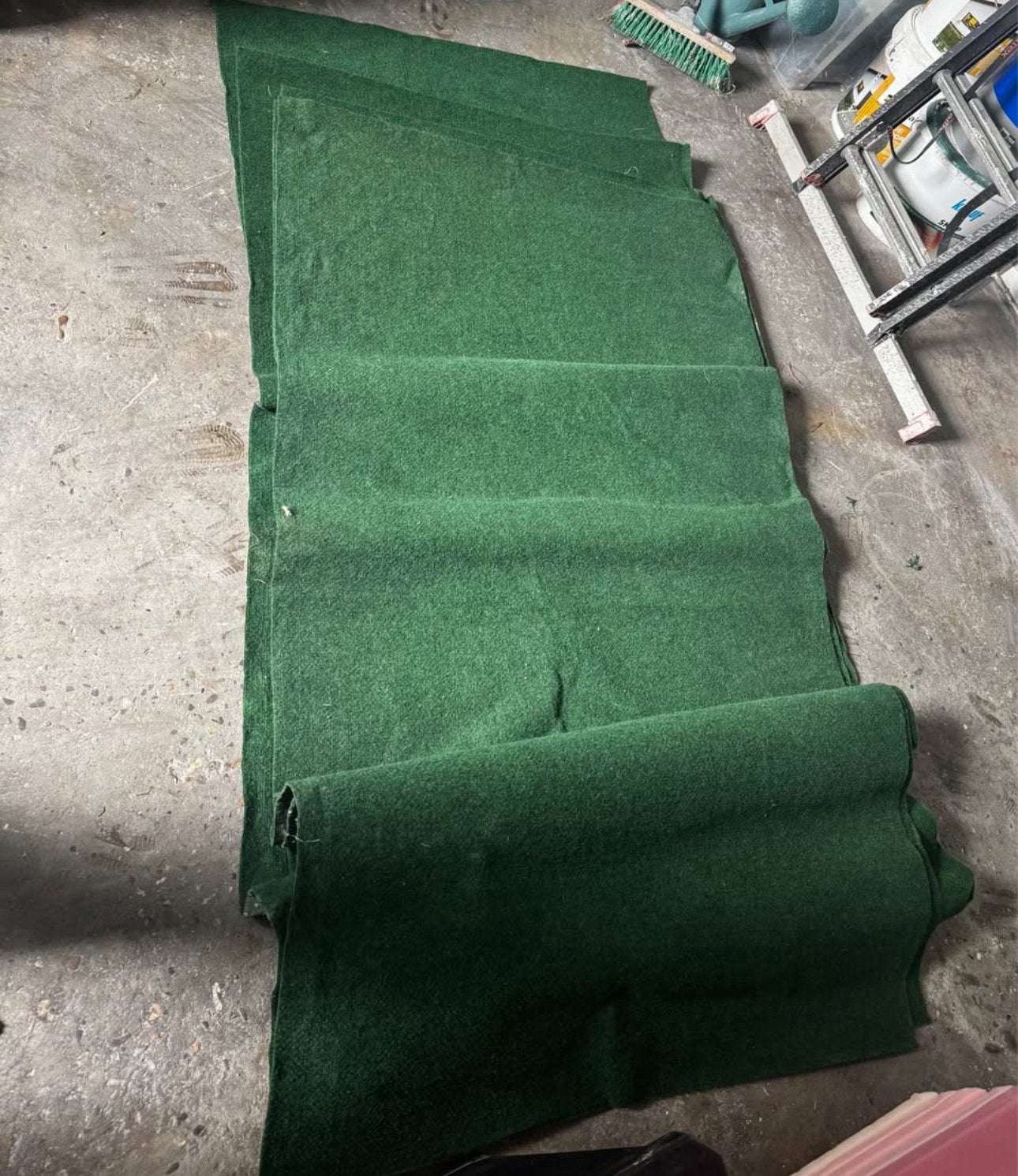 Gazon artificiel 5 pieces de 2x1 metre, Jardin & Terrasse, Enlèvement, Comme neuf, Gazon artificiel