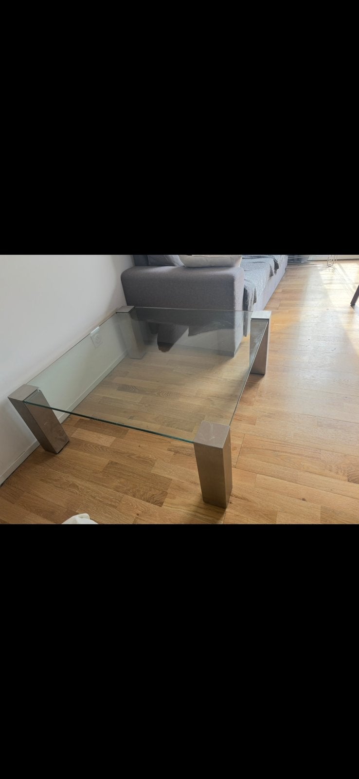 Echt kristallen salontafel, Ophalen
