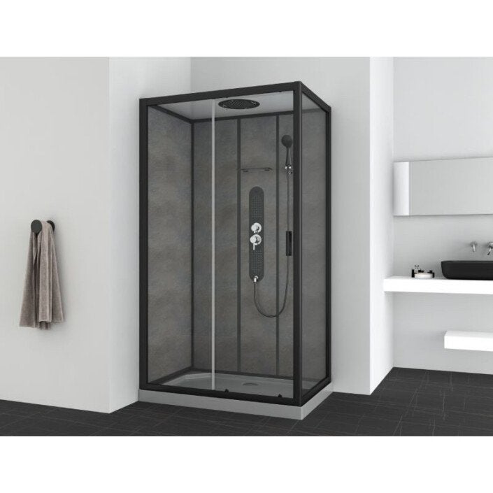 Allibert SERO douchecabine rechthoek 120 x 80, Huis en Inrichting, Badkamer | Complete badkamers, Ophalen, Zo goed als nieuw