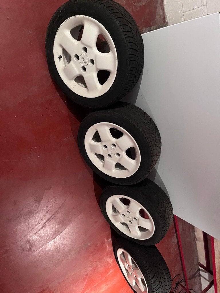 Jantes Votex VW 15" 4x100 Golf 3 / Vento + pneus, Autos : Pièces & Accessoires, 15 pouces, Véhicule de tourisme, Pneus été, Pneu(s)