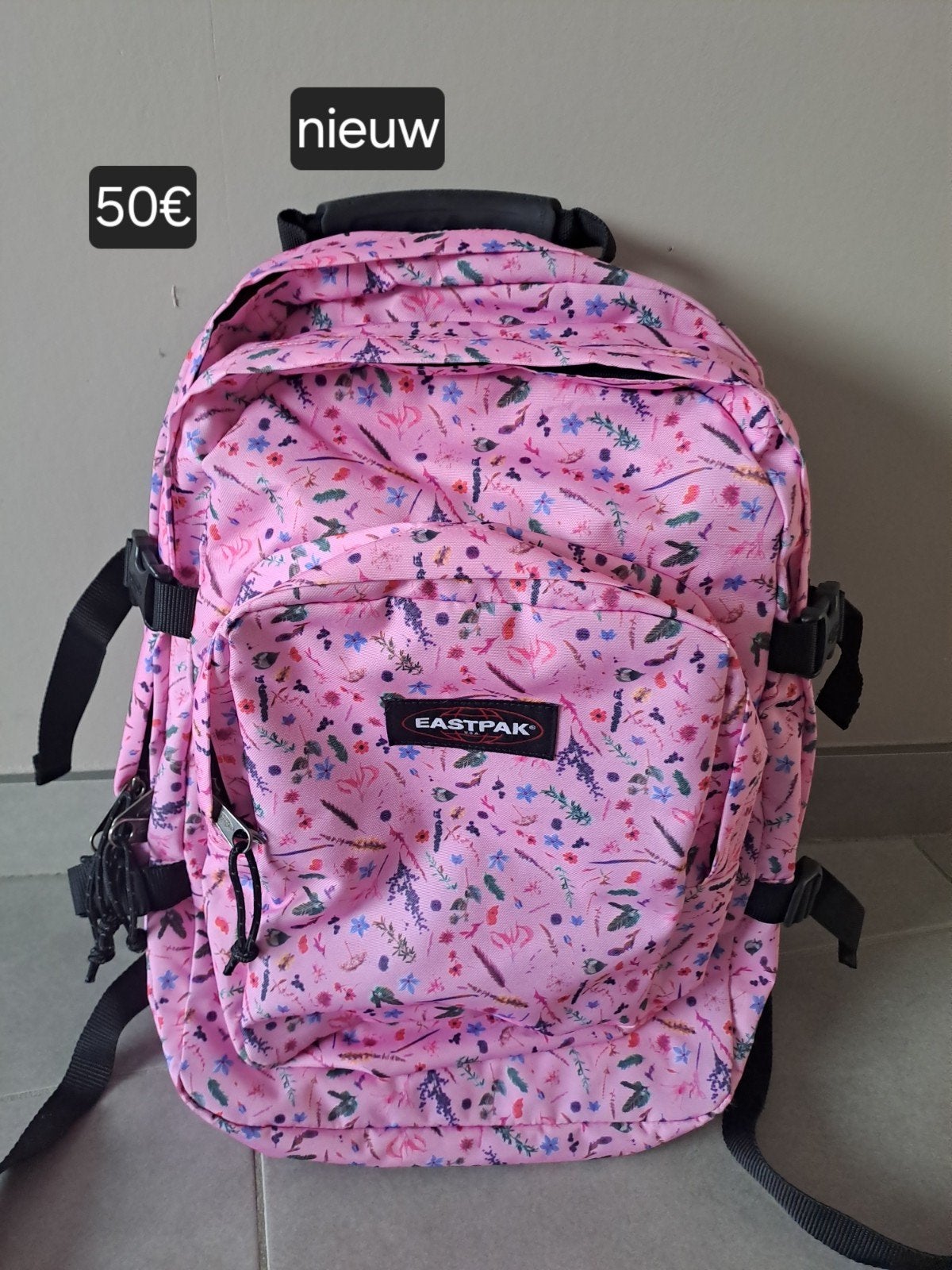 Eastpak rugzak NIEUW, Handtassen en Accessoires, Tassen | Schooltassen, Ophalen of Verzenden, Nieuw, Roze, Rugtas